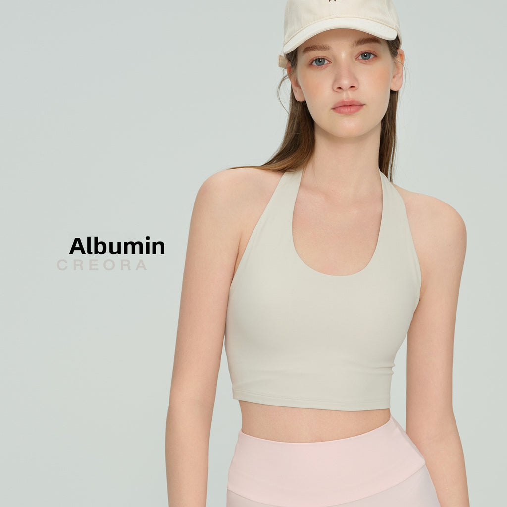 Womens Halter Neck Sports Top