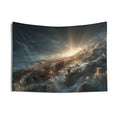 Cosmic Sunrise Wall Tapestry — Galaxy Nebula Space Decor