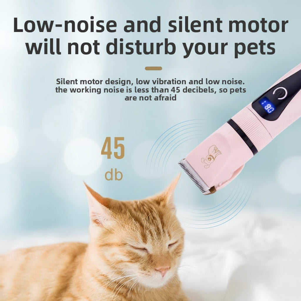 Professional Pet Electric Hair Clippers for Dogs and Cats
