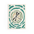 Abstract Spiral Fan Wall Tapestry — Mid-Century Modern Boho Home Decor