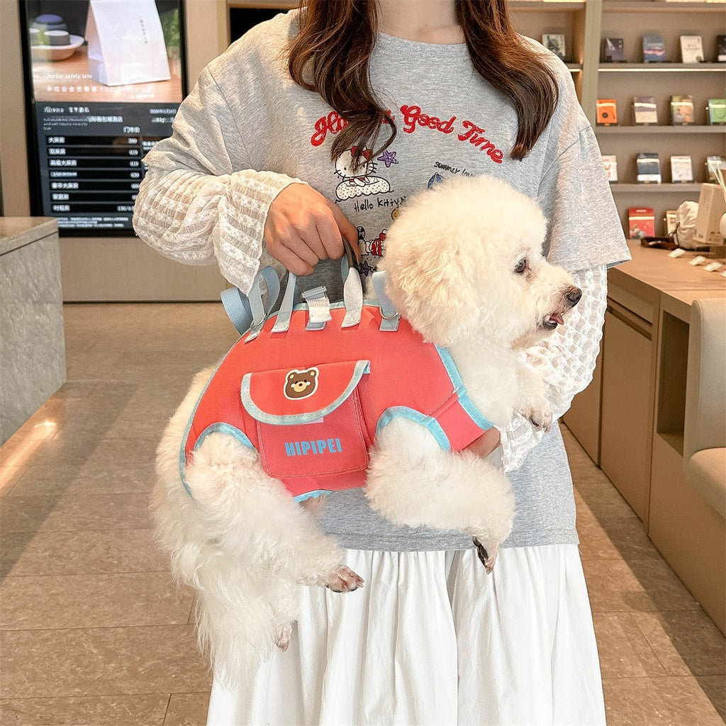 Foldable Oxford Pet Backpack