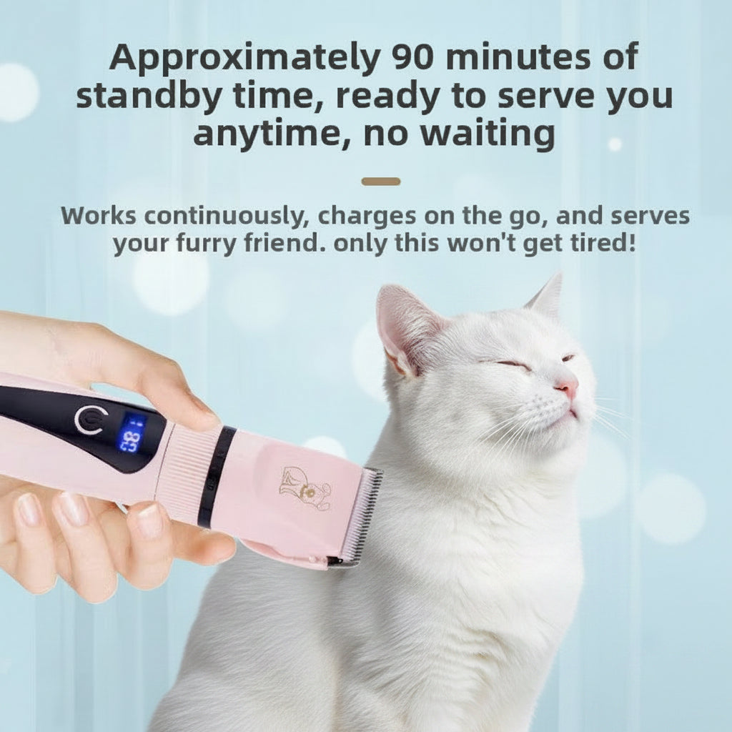 Professional Pet Electric Hair Clippers for Dogs and Cats