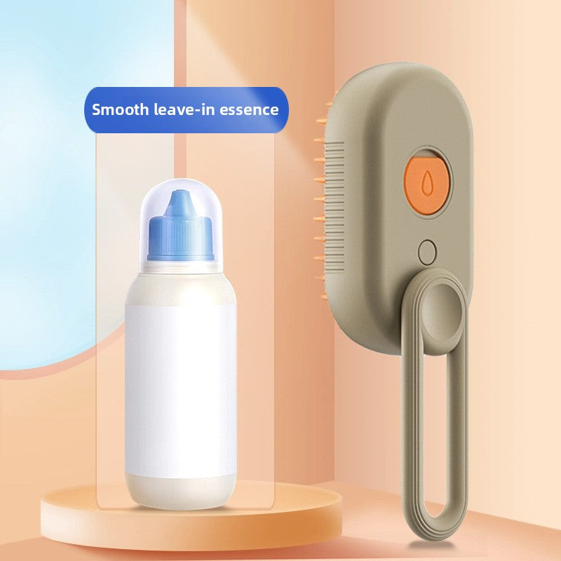 Pet Hair Removal Spray Massage Grooming Brush