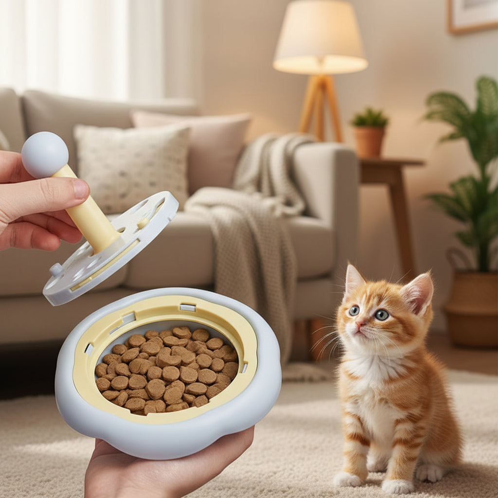 Interactive Pet Puzzle Feeder Toy