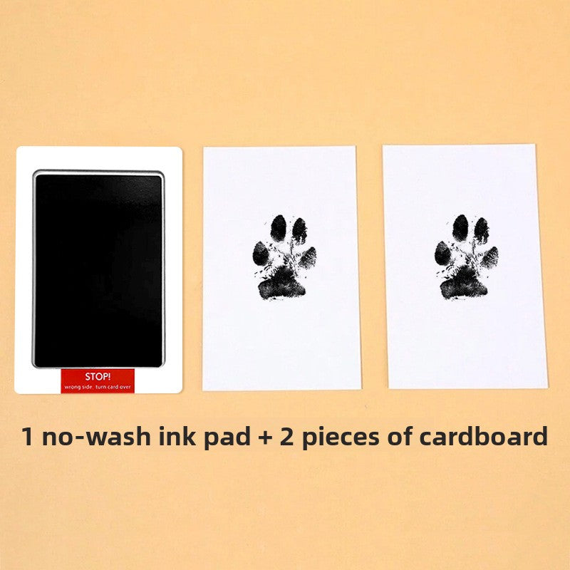 DIY Pet Paw Print Ink Pad Kit